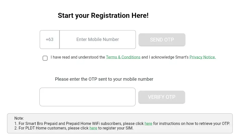 SIM Registration for Minors, PWDs, and Foreign Nationals