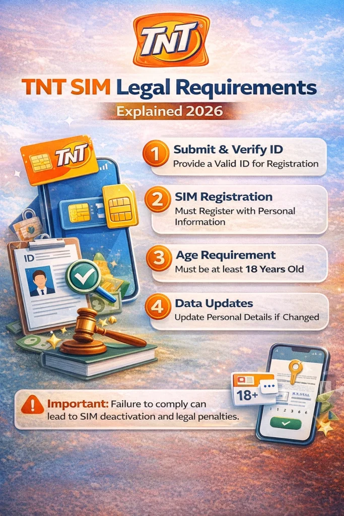 TNT SIM Legal Requirements Explained 2026