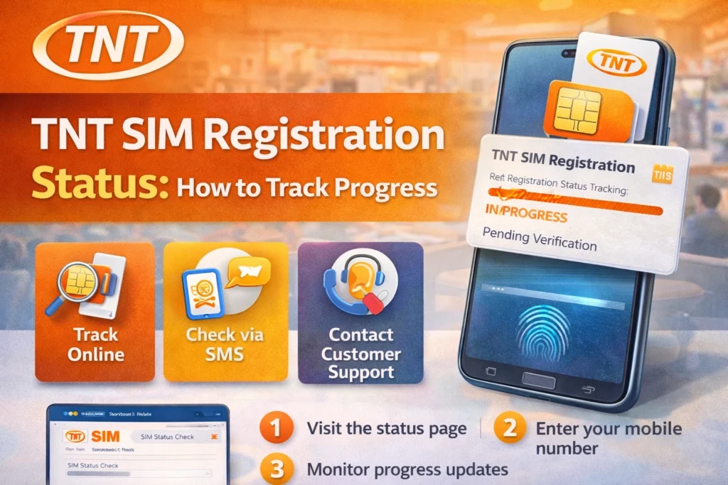 TNT SIM Registration Status: How to Track Progress
