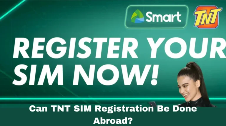 Can TNT SIM Registration Be Done Abroad?