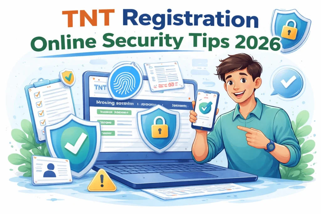 TNT Registration Online Security Tips 2026