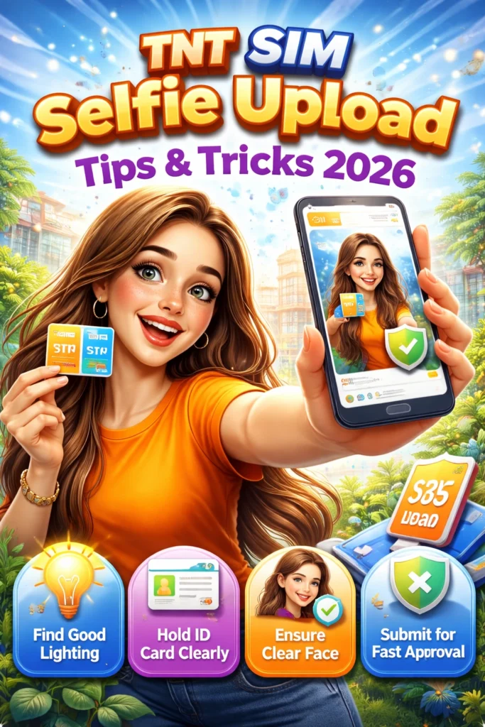 TNT SIM Selfie Upload Tips & Tricks 2026