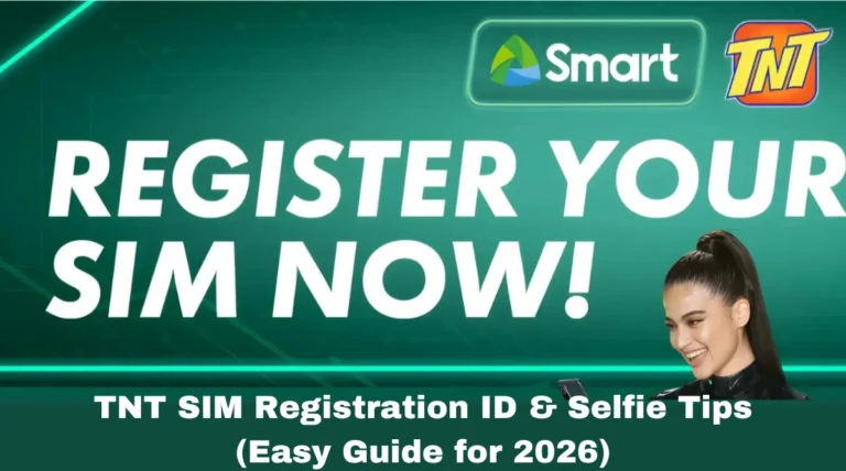 TNT SIM Registration ID & Selfie Tips (Easy Guide for 2026)