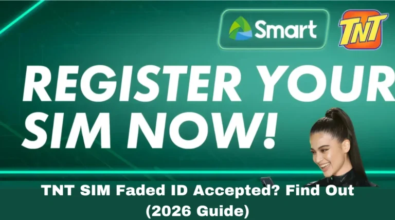 TNT SIM Faded ID Accepted? Find Out (2026 Guide)