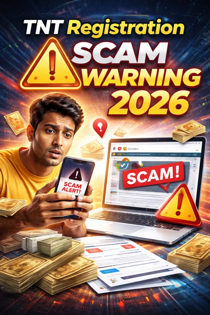 TNT Registration Scam Warning 2026