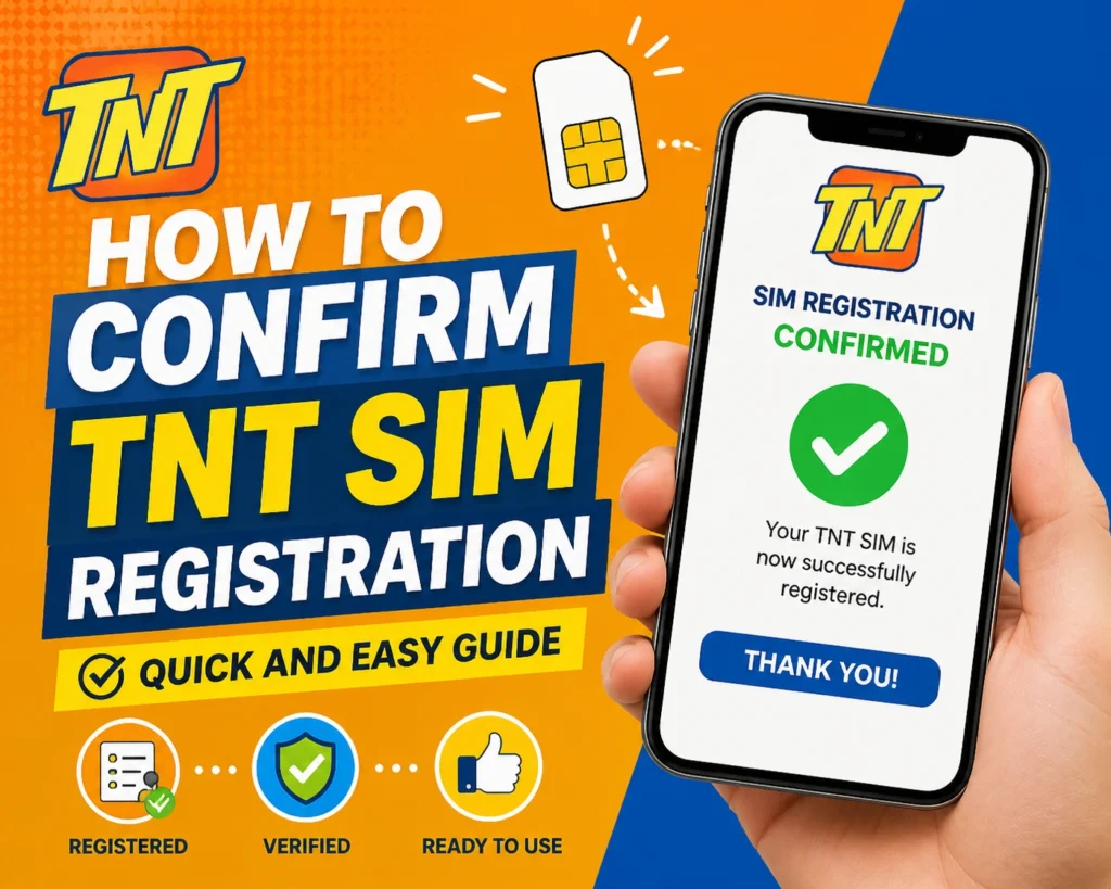 How To Confirm TNT SIM Registration (Quick and Easy Guide)